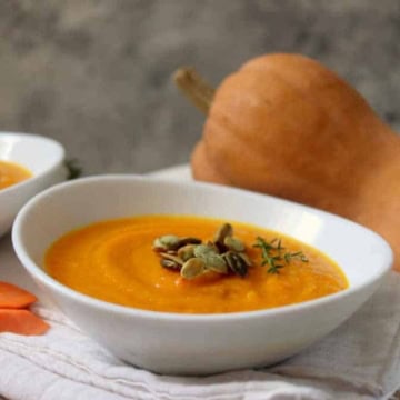 Roasted Pumpkin Soup.