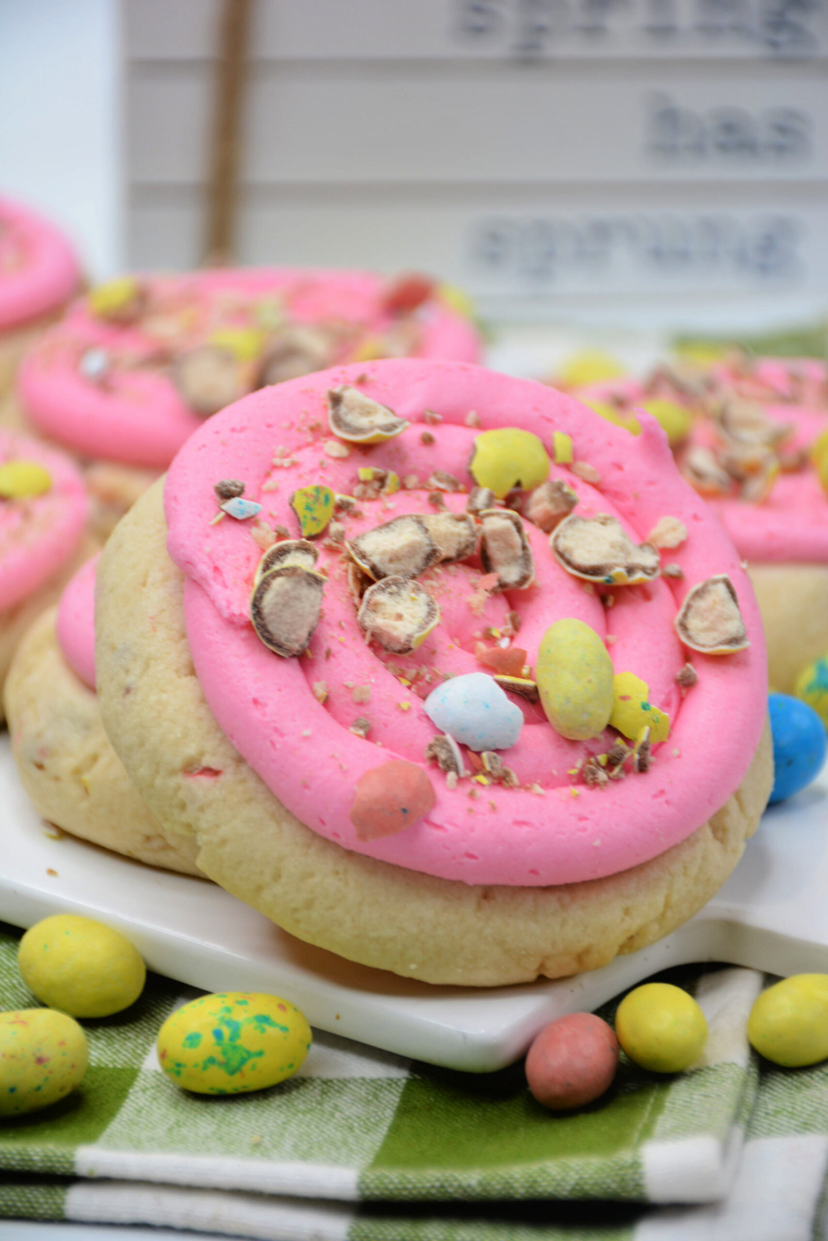 Mini Egg Whopper Cookies | The Inspiration Edit