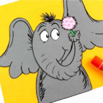 Horton Hears a Who Bubble Wrap Craft.