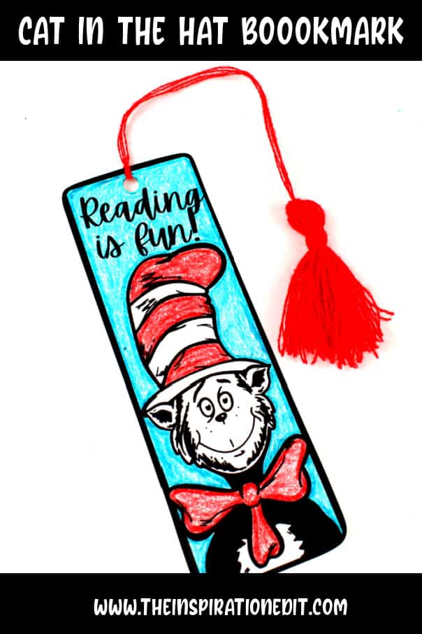 Cat in the Hat Bookmarks.