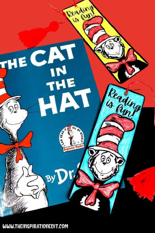 Cat in the Hat Bookmarks.