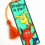 Fox in Socks Dr Seuss Bookmark.
