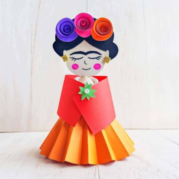 Art & Craft Model Step by Step Paper Doll: Easy DIY Fun Guide