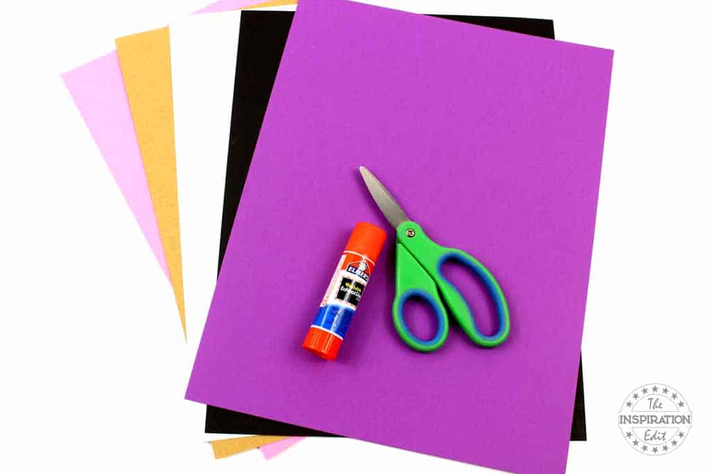 Cat Woman Halloween Craft Supplies.