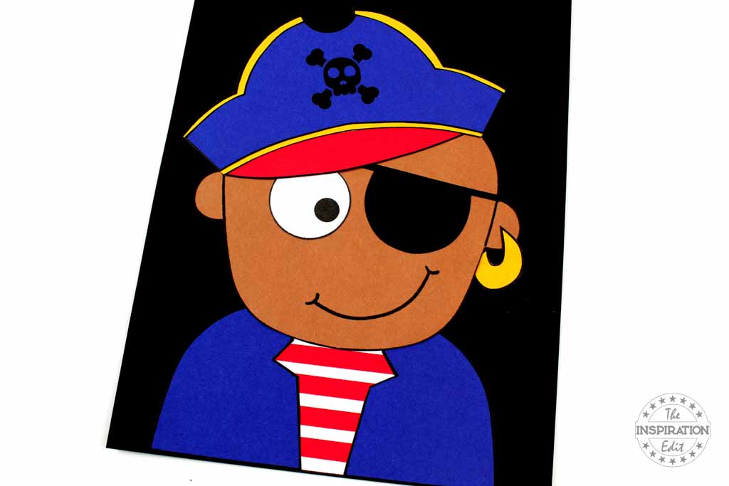 Pirate Paper Craft for Kids.