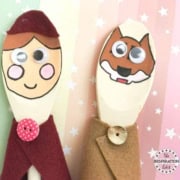 Little Red Riding Hood Craft Story Spoons.