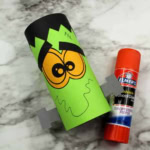 Paper Roll Frankenstein Decor.