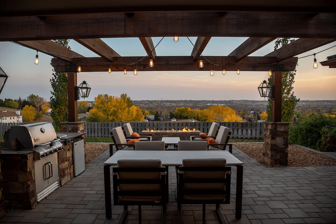 Comfortable Outdoor Space.