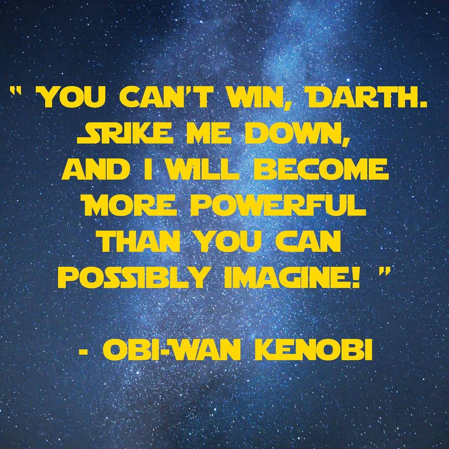 5O Best Star Wars Quotes for Geeks · The Inspiration Edit