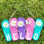 Flip Flop Door Hanger.