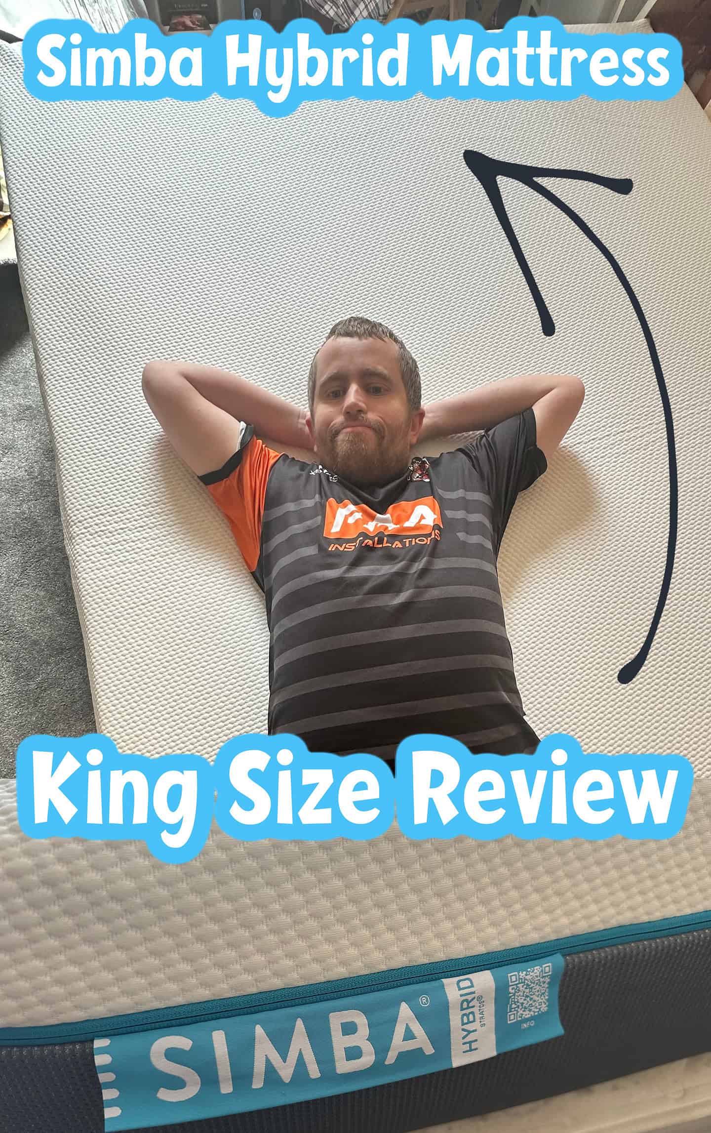 Simba Hybrid Mattress.