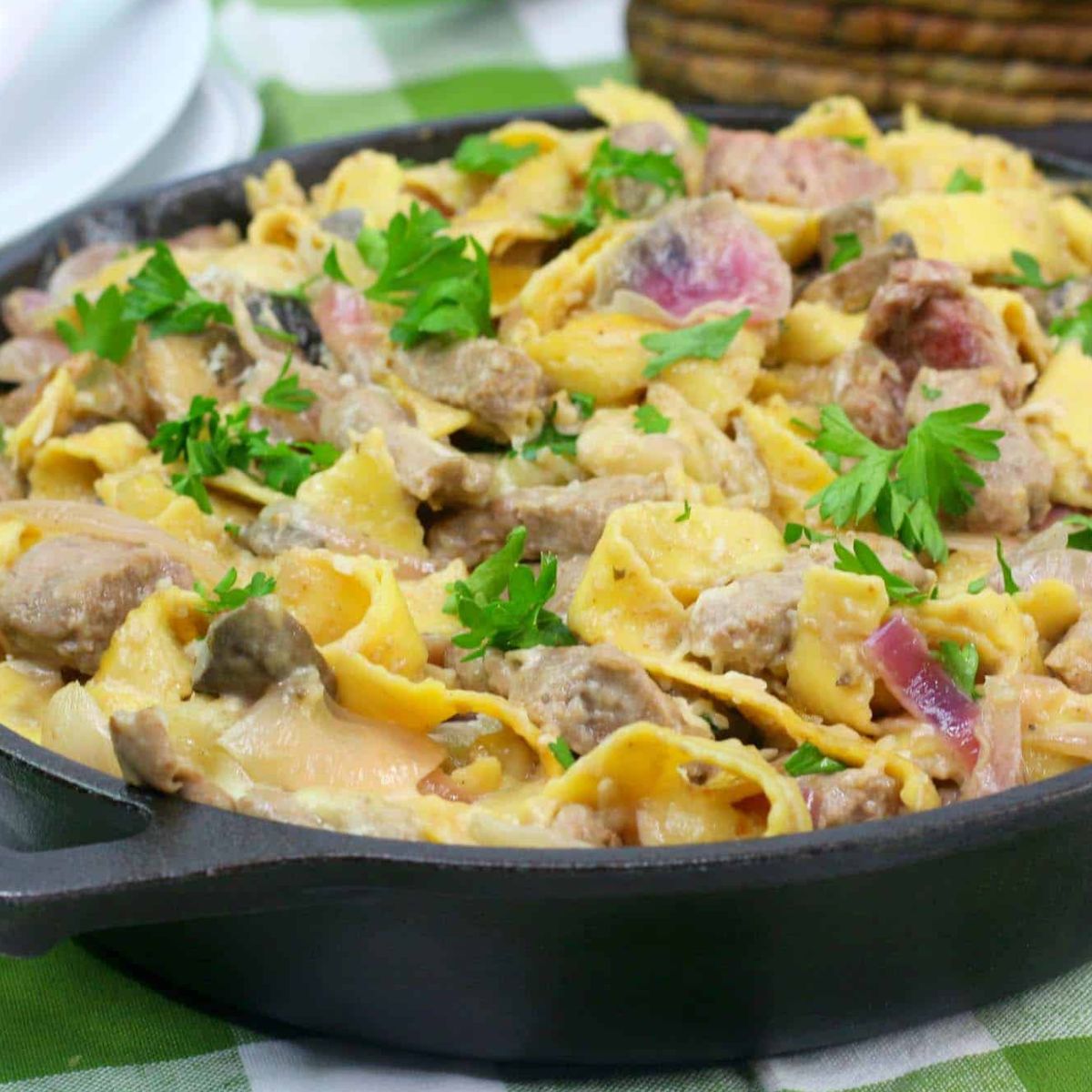 Weight Watchers French Onion Beef Stroganoff.