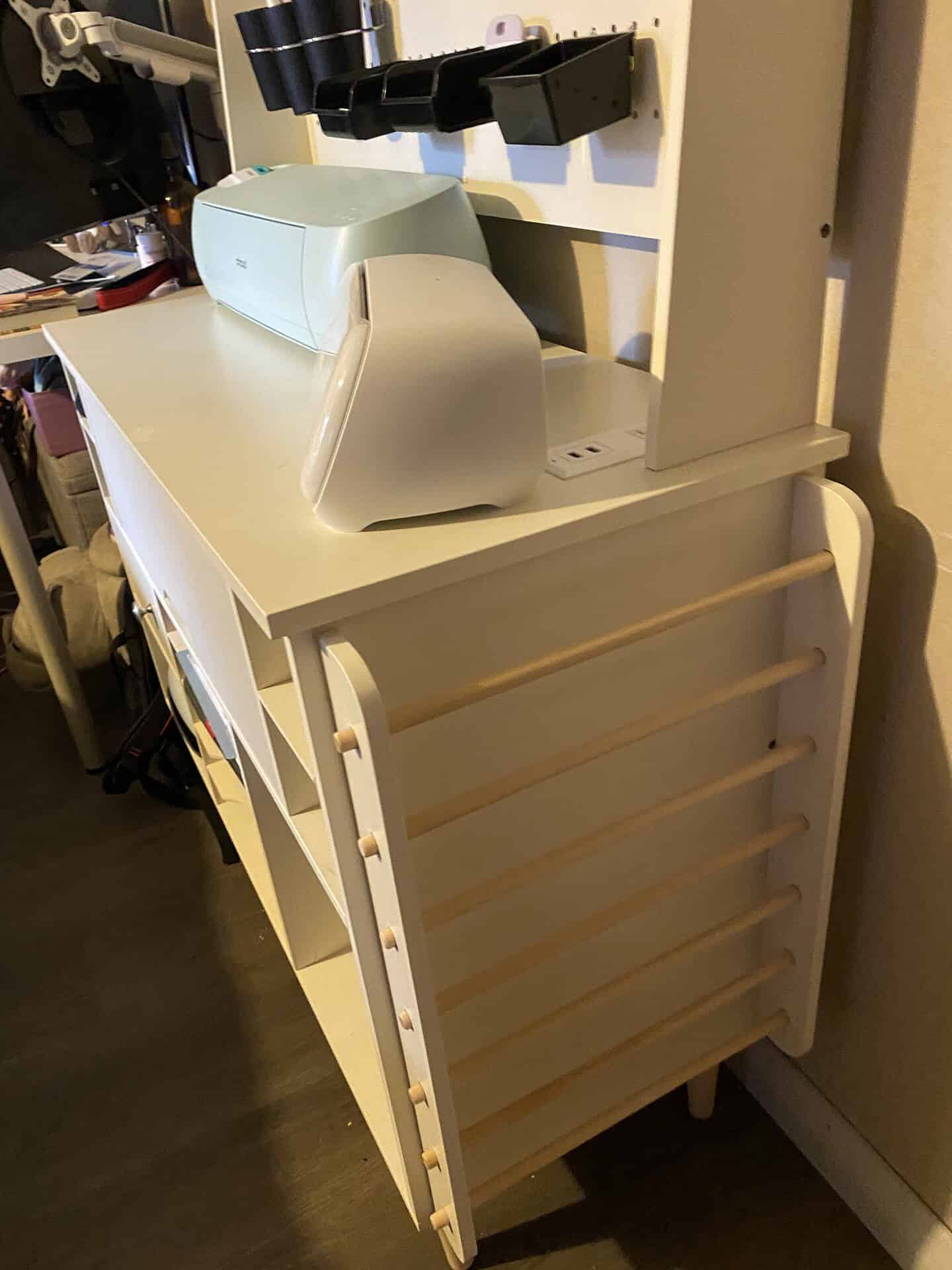 Cricut Storage Cabinet.