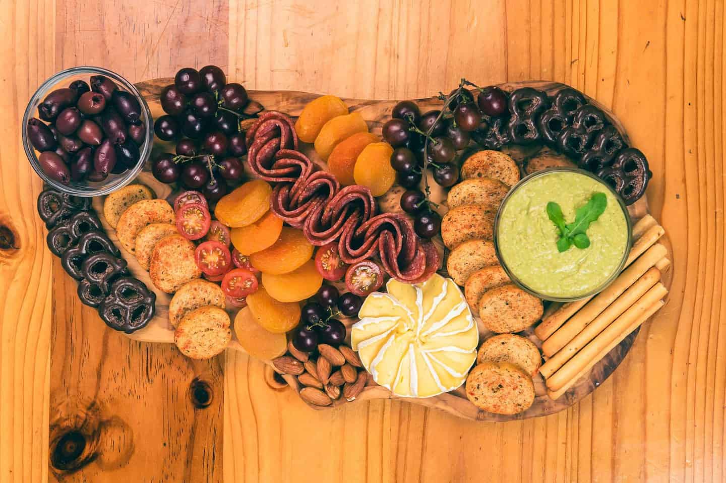 Small Charcuterie Board For Grazing.