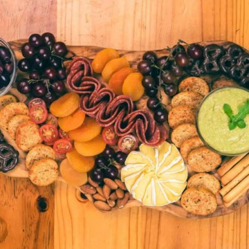 Small Charcuterie Board for Grazing.