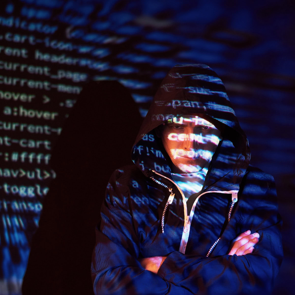 how to prevent identity theft | cyber-attack-with-unrecognizable-hooded-hacker.