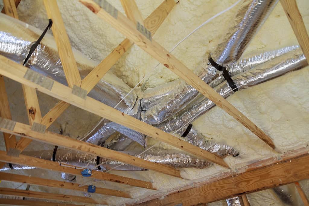 Insulating Attic Roof Rafters