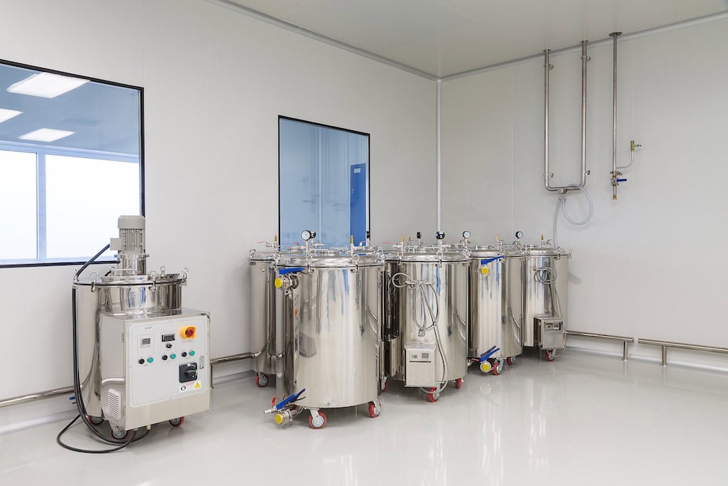 Milk Pasteurization Machine.