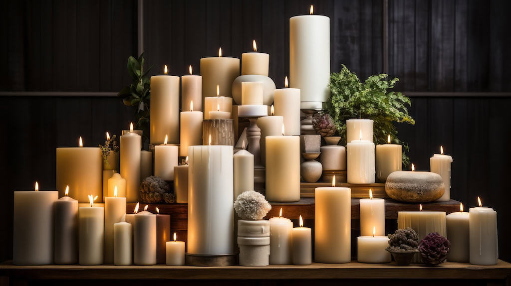 Use Candles to Decorate a Living Room