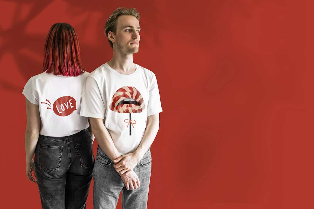 Create T-Shirts for Charity Organizations | Man and woman T-Shirt Design for front and back.