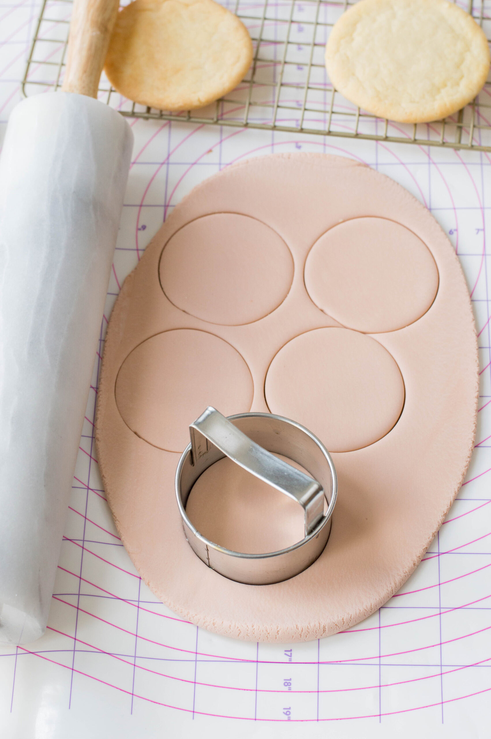 Teddy Bear Cookies Fondant.