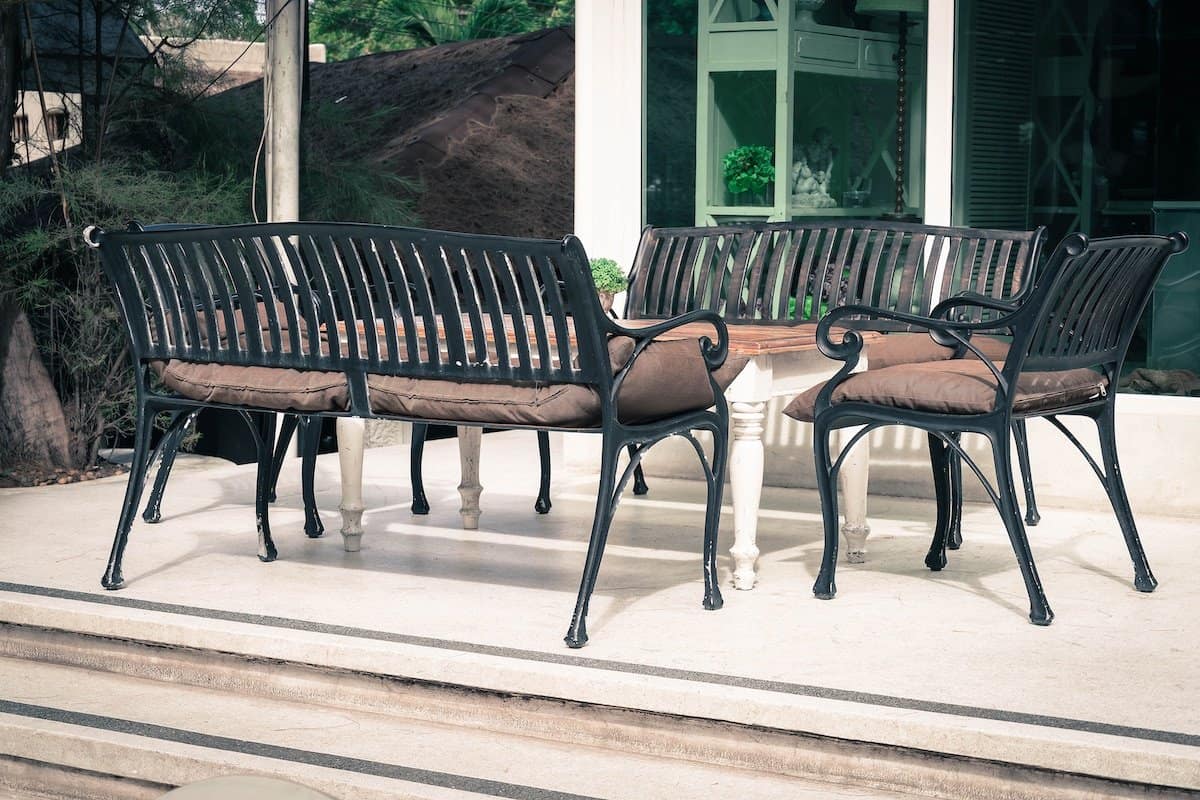 Bring Your Backyard to Life | Empty chair and table.