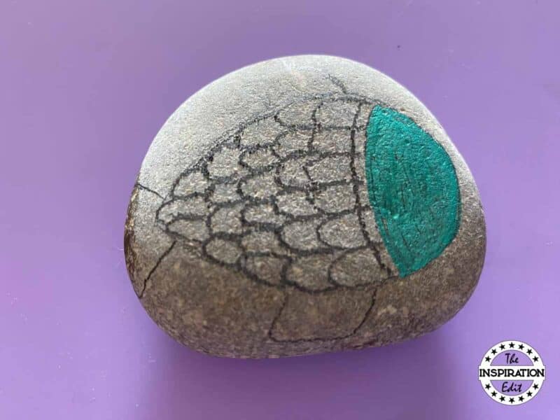 Easy Fish Rock Painting Tutorial | The Inspiration Edit