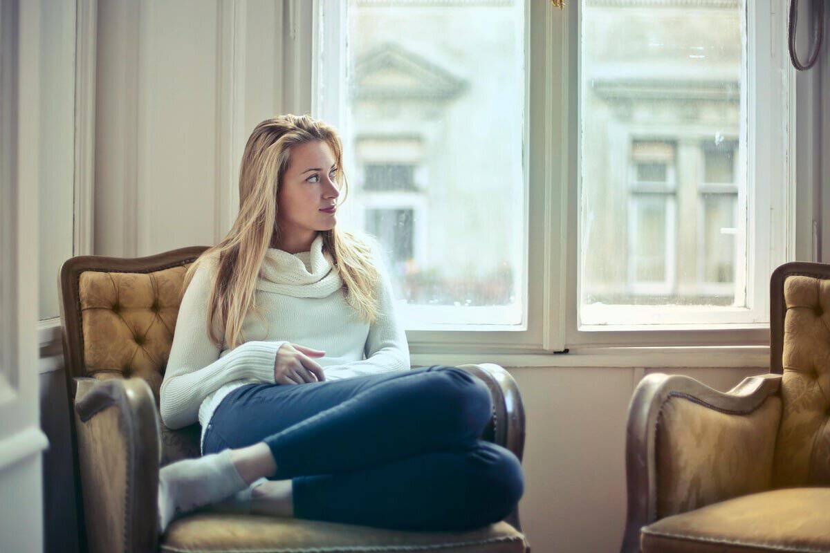 Thinking About Getting Married | Woman contemplating getting married.