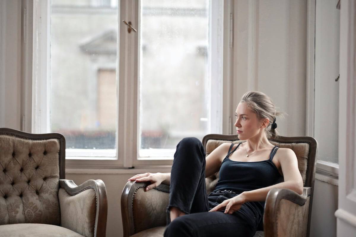 Thinking About Getting Married | Woman contemplating getting married.