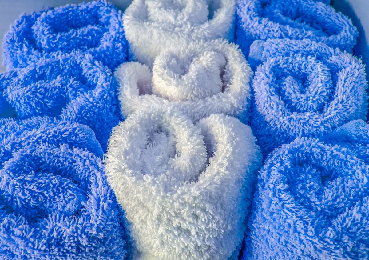 Upgrade with Custom Towels.
