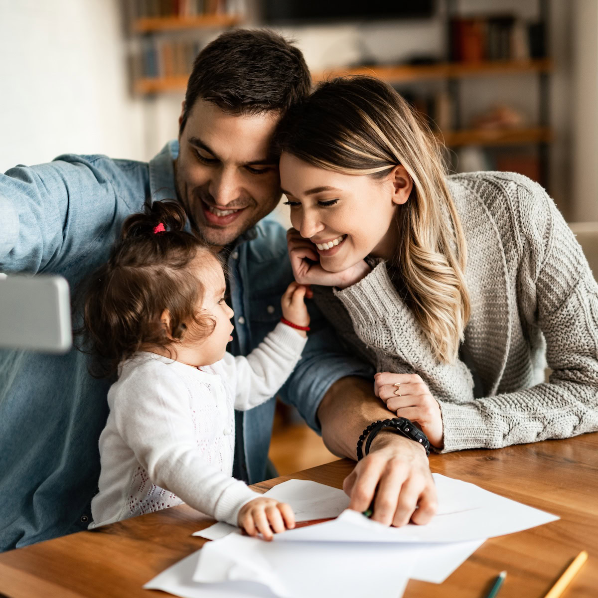 Busy Full-Time Parents.