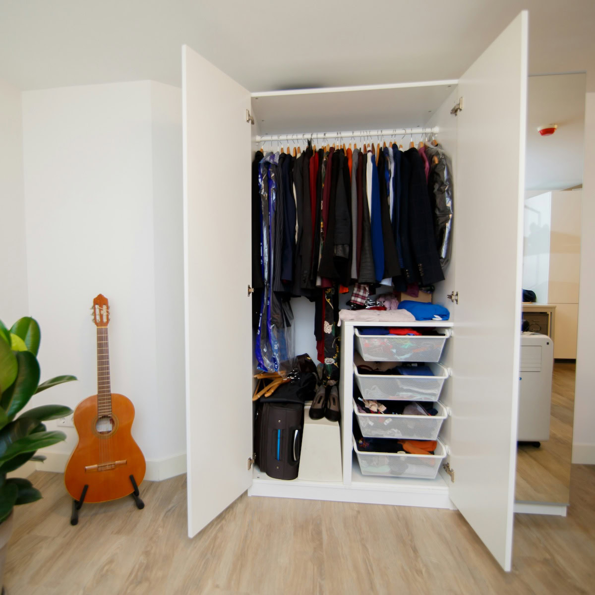 Custom wardrobe closet ideas.