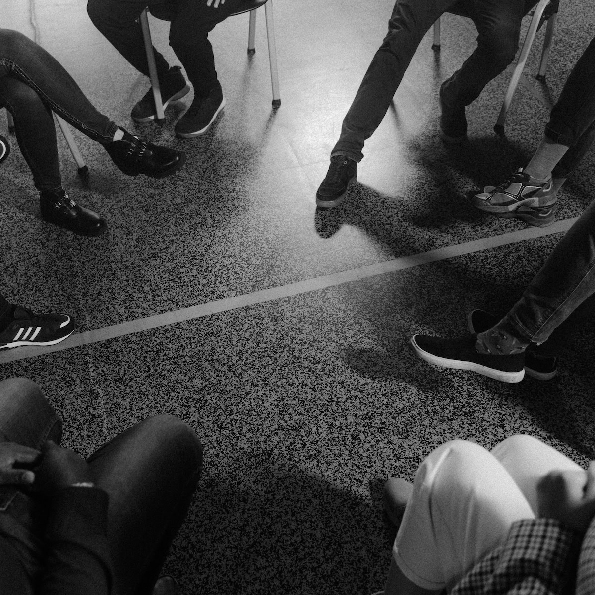 Practical tips for substance use recovery | A Recovery meeting in progress.