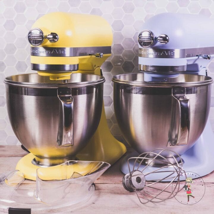 KitchenAid Stand Mixer Butter and Salt Blue mixers.