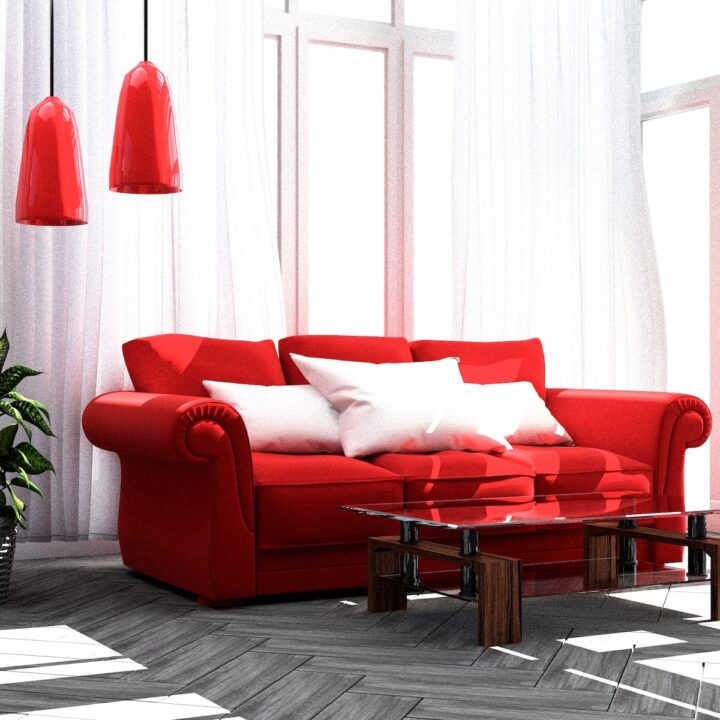Why Red Sectionals Are Trending in Home Design.