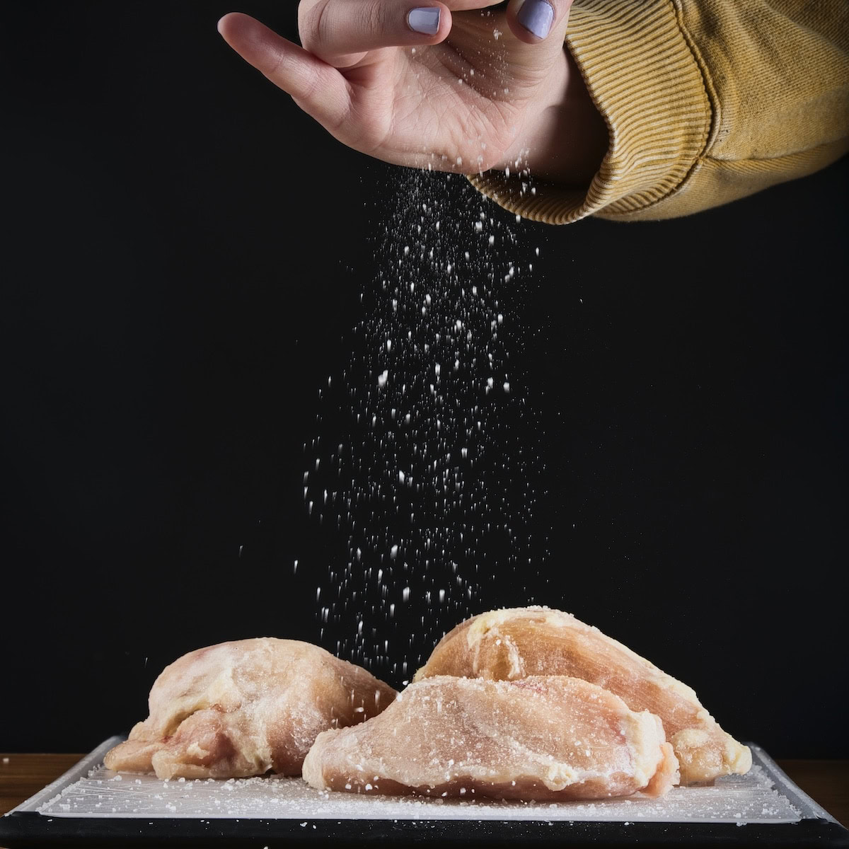 Cooking with No Salt Seasoning.