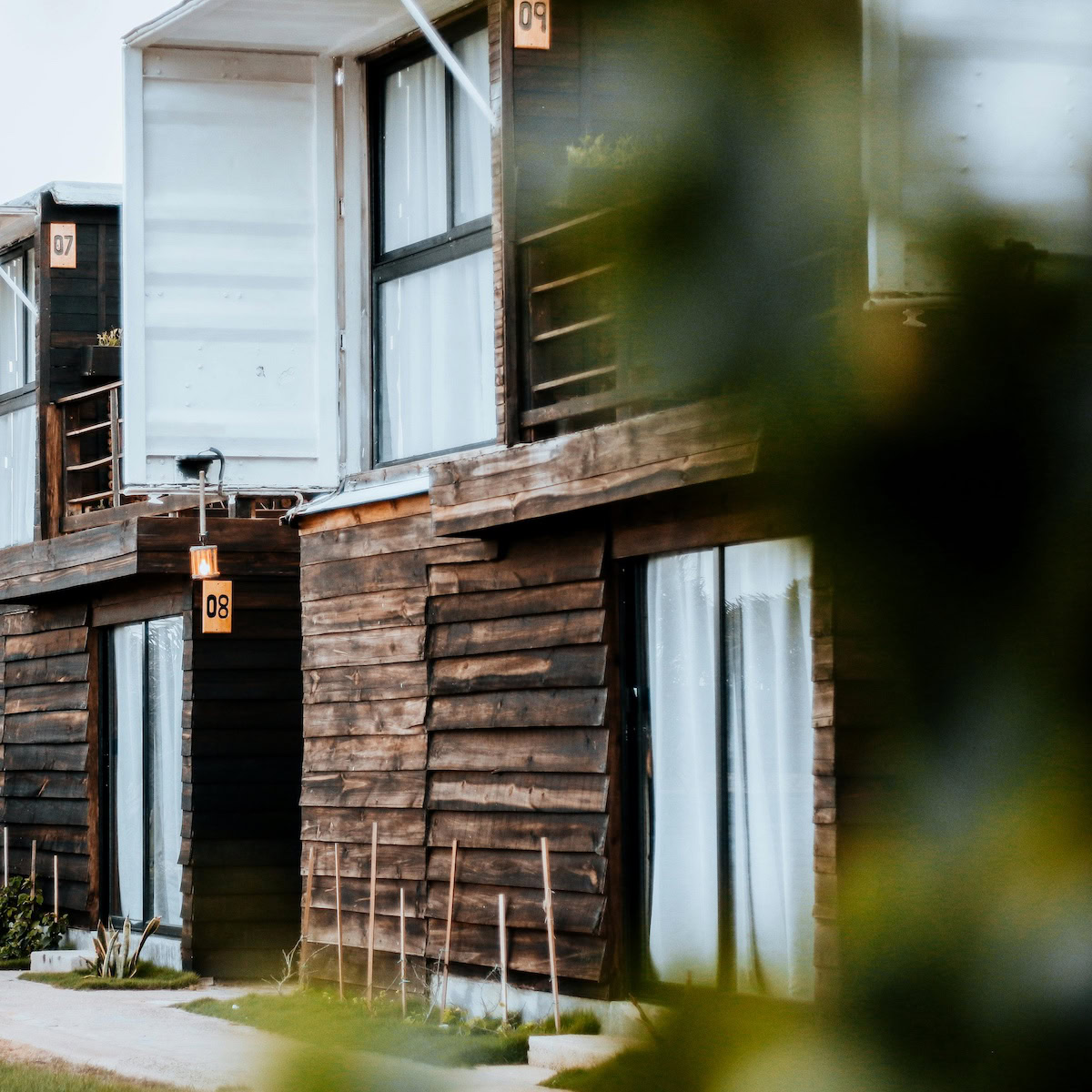 Living in a Self Contained Cabin.