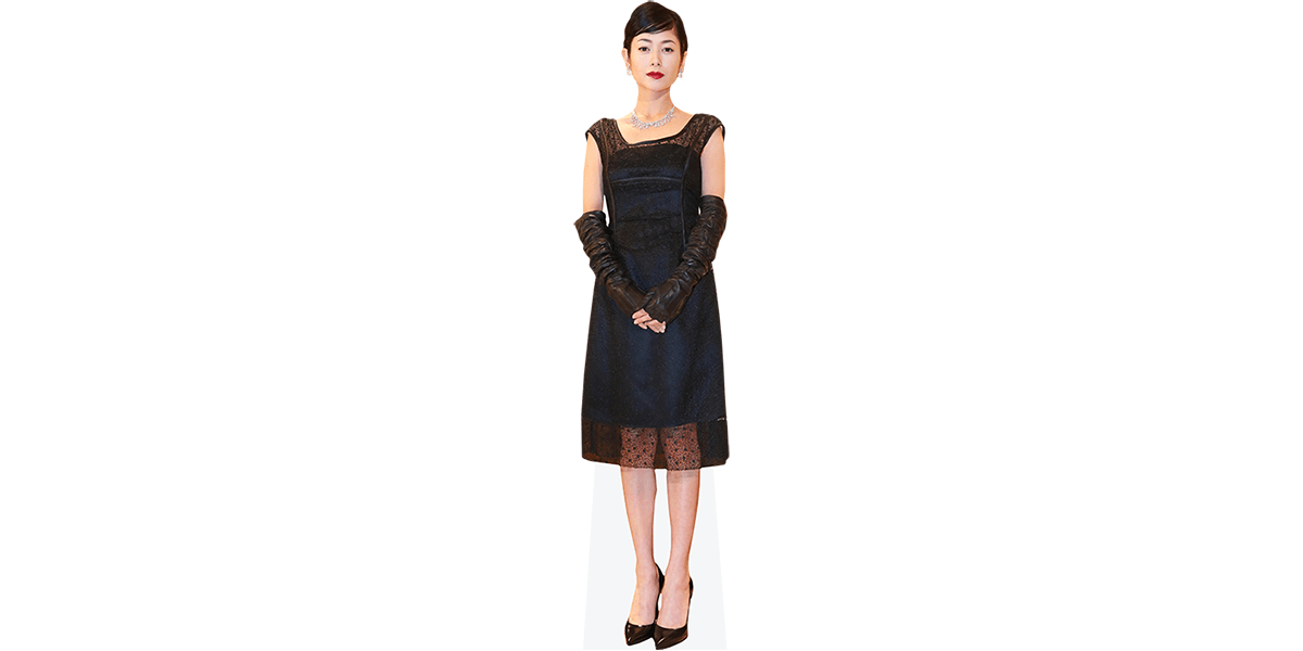 maki black dress Yoko (Black Dress) Cardboard Cutout Available in Life-Size or Mini – Perfect for Parties, Displays & Collectibles. Great for Photos, Gifts & Fun Colour:Black/Ivory fluid fabric drapes beautifully kyle richards online store Calvin Klein Women's Sleeveless