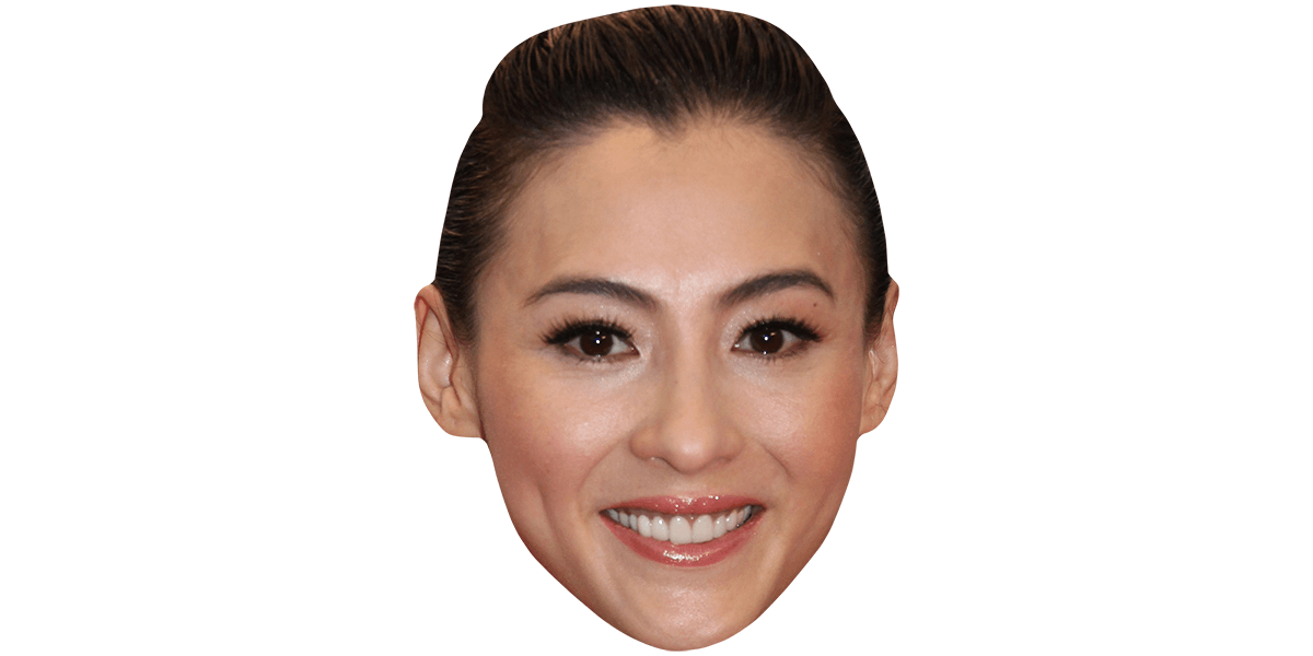 Cecilia Cheung (Smile) Celebrity Mask Celebrity Cutouts