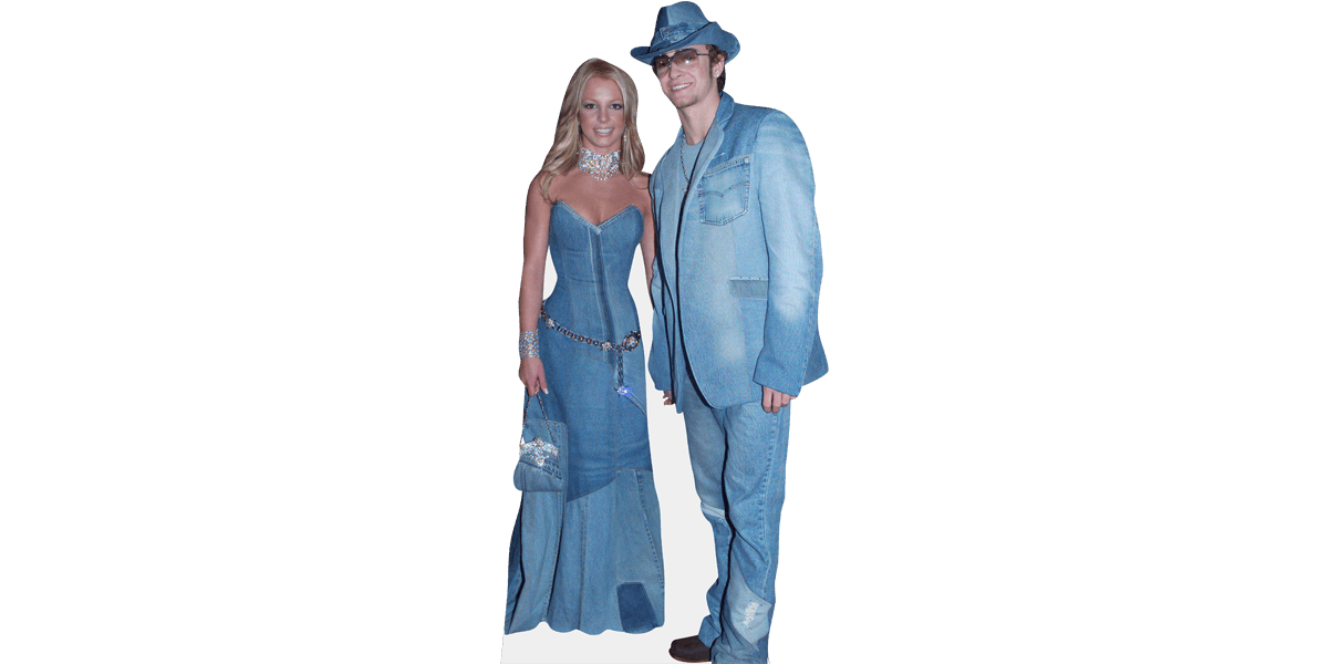 Celebrity Cutouts Justin Timberlake And Britney Spears Mini (Duo)
