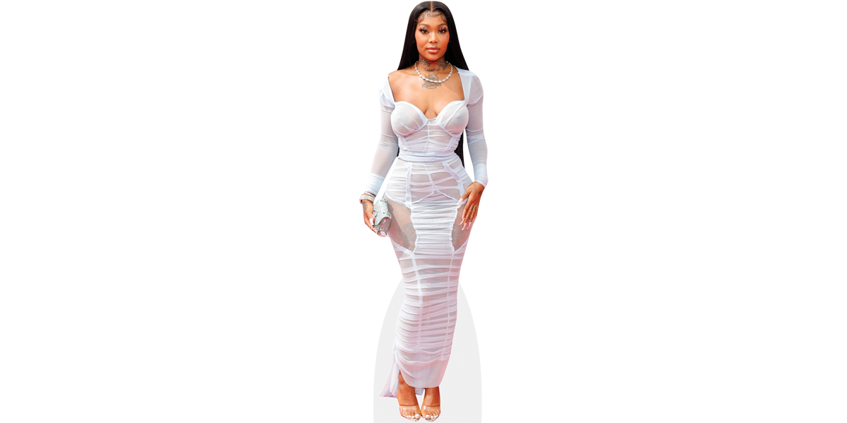 Summer Walker (Long Dress) Cardboard Cutout Available in Life-Size or Mini   Perfect for Parties, Displays & Collectibles. Great for Photos, Gifts &  ...