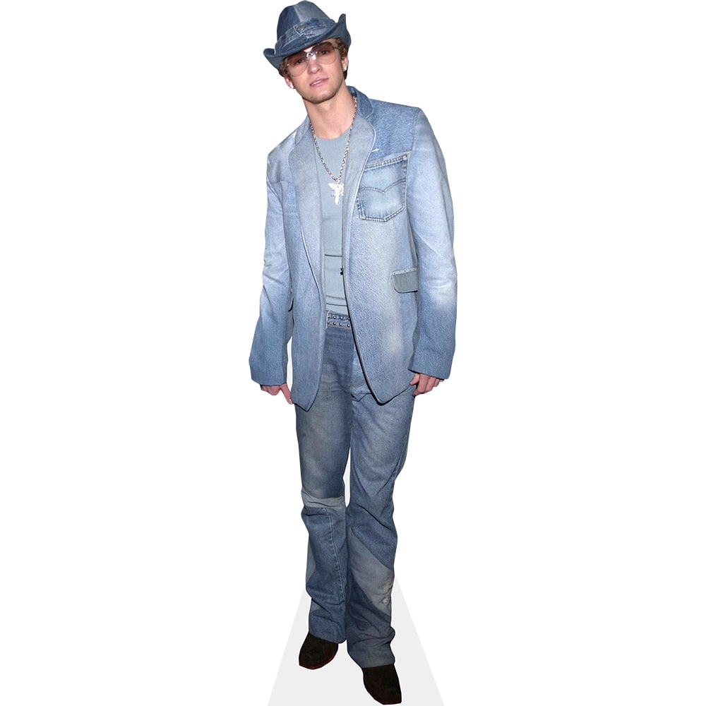 Justin Timberlake (Denim) Cardboard Cutout Celebrity Cutouts