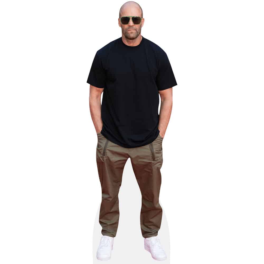 Jason Statham (Casual) Cardboard Cutout Available in Life-Size or Mini –  Perfect for Parties, Displays Great for Photos, Gifts Fun 