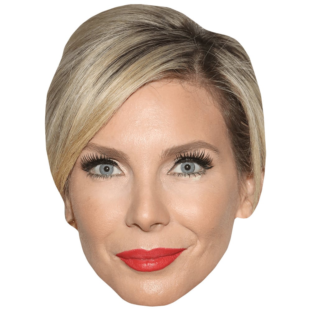 June Diane Raphael (Lipstick) Mask Celebrity Cutouts
