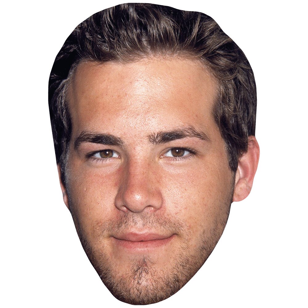 Ryan Reynolds (Young) Mask Celebrity Cutouts