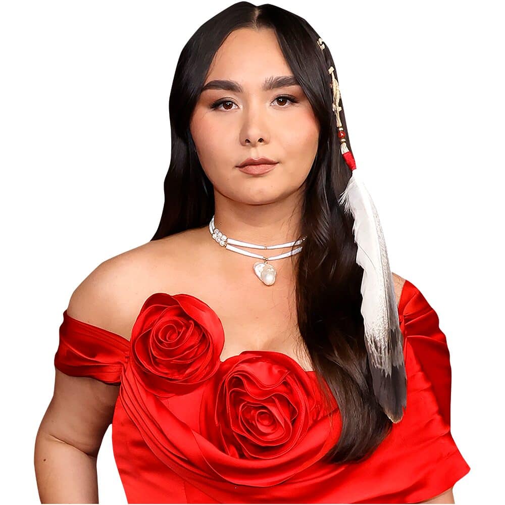 Isabella LaBlanc (Red Dress) Buddy - Torso Up Cutout - Celebrity Cutouts