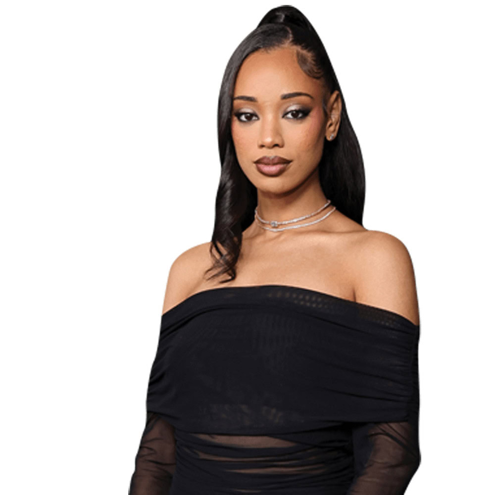 Kylie Jefferson (Black Dress) Buddy - Torso Up Cutout - Celebrity Cutouts