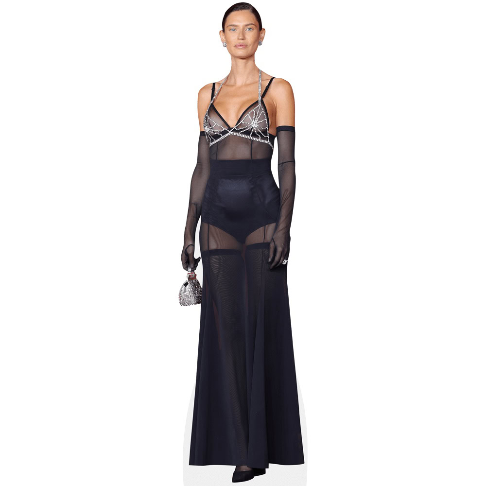 Bianca Balti (Sheer Dress) Cardboard Cutout Available in Life-Size or Mini   Perfect for Parties, Displays & Collectibles. Great for Photos, Gifts &  ...