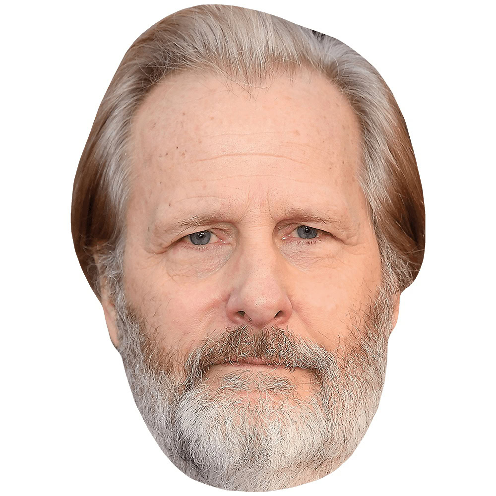 Jeff Daniels (Beard) Mask, image size:1000x1000