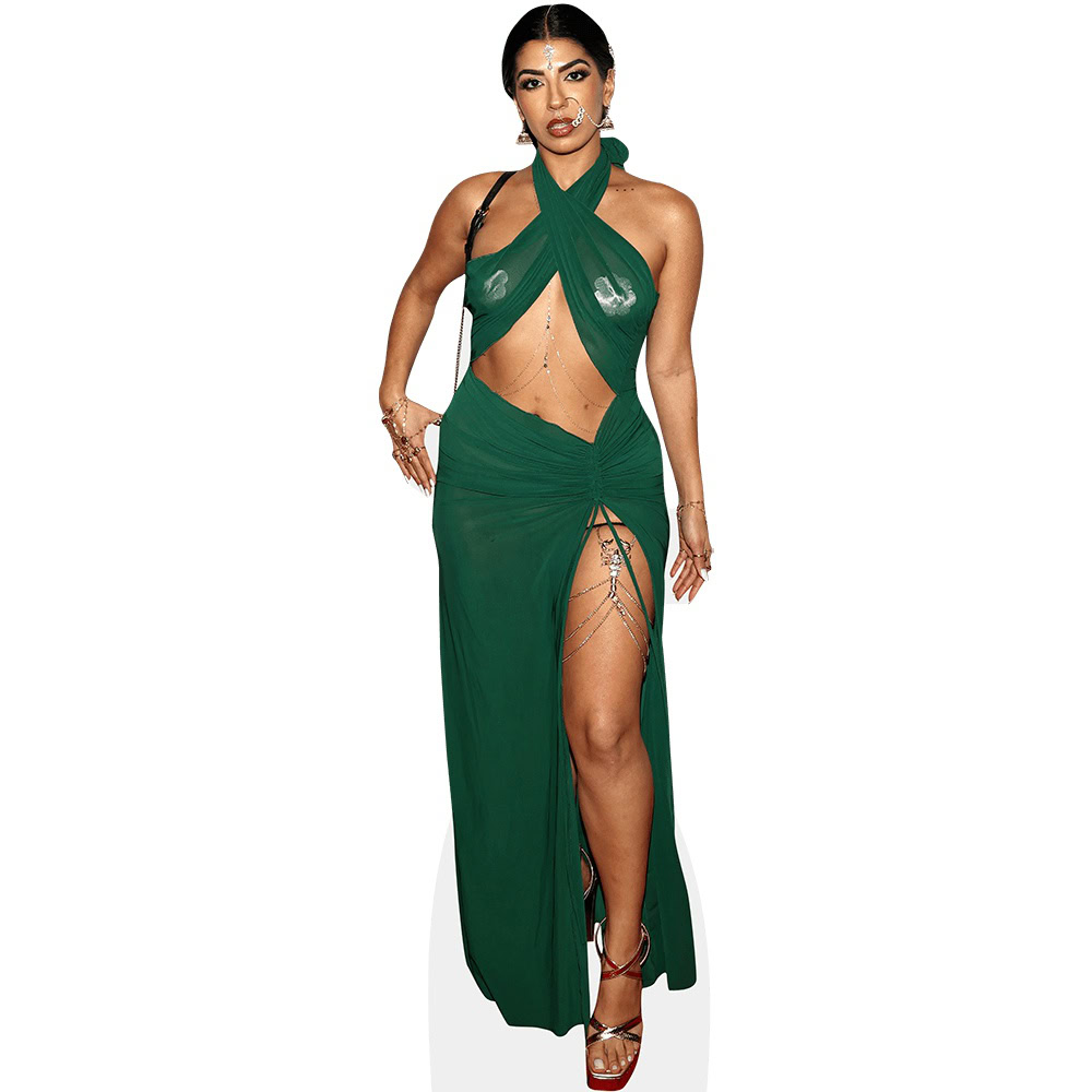 jasmine sherni dress hot Trend Jasmine Sherni (Green) Cardboard Cutout